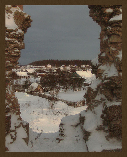photo "The Past and the Future" tags: travel, landscape, Europe, winter