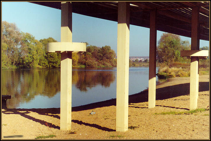 photo "on the beach" tags: landscape, autumn, water