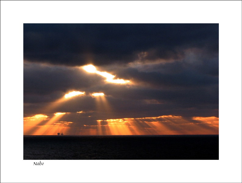 photo "Neighbour" tags: landscape, sunset
