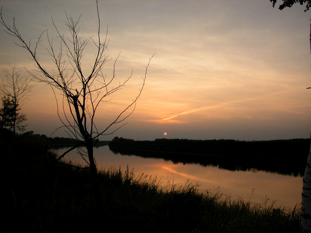 photo "The river Tura" tags: landscape, sunset