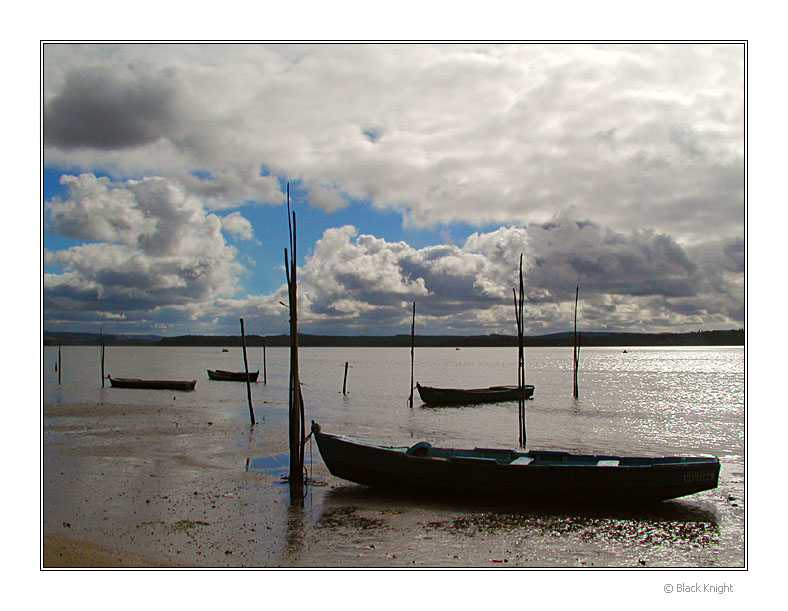 photo "Empty Tide" tags: landscape, clouds, water