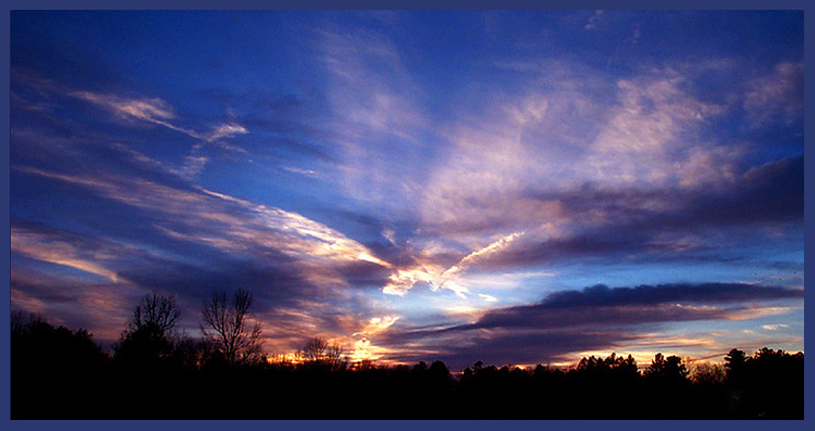 photo "Flight of Fantasies" tags: landscape, clouds, sunset