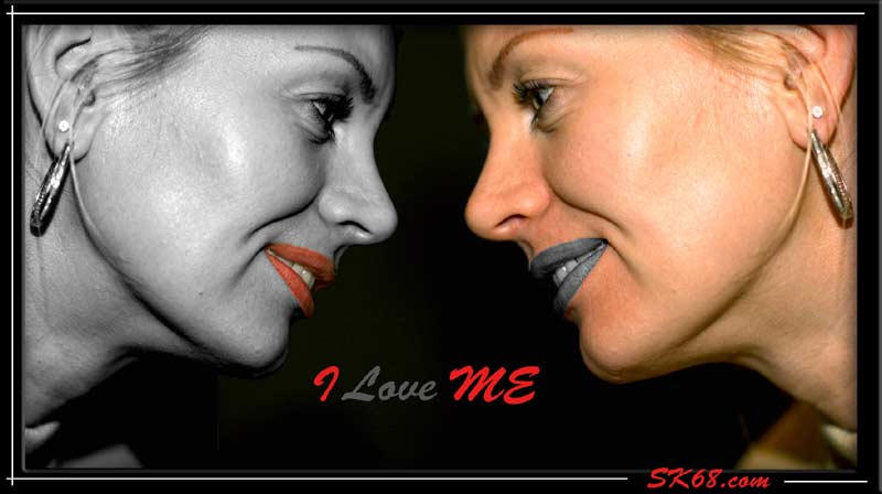 photo "I love Me" tags: portrait, montage, woman