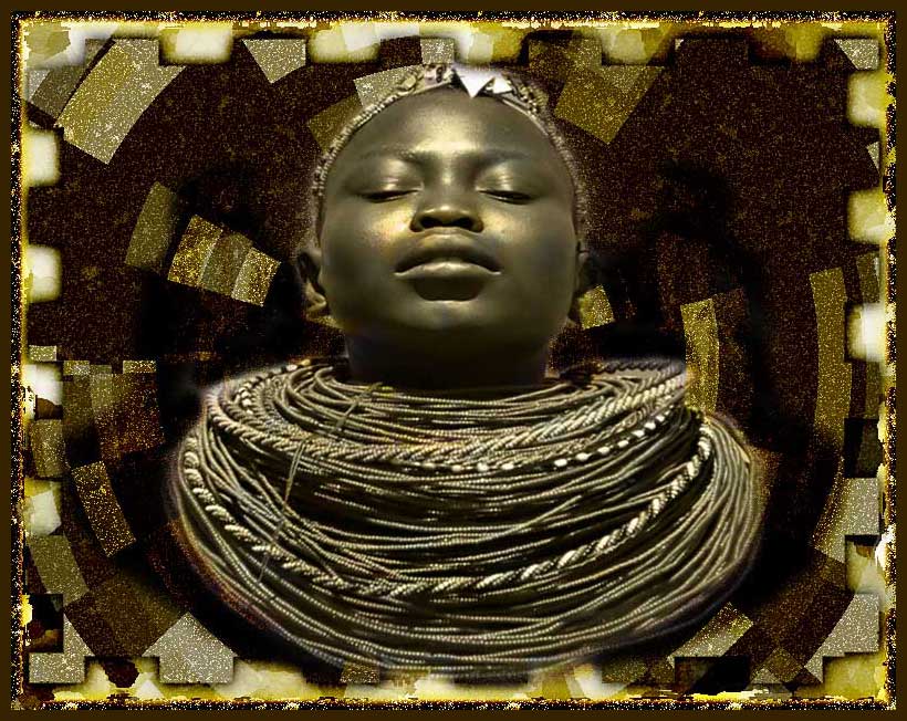 photo "Gold" tags: montage, portrait, woman