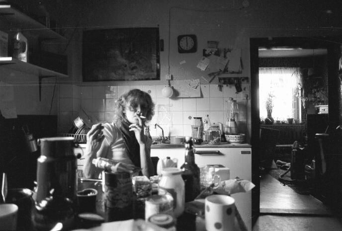 photo "Breakfast is over" tags: portrait, black&white, woman