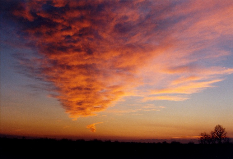 photo "red clouds" tags: landscape, clouds, sunset