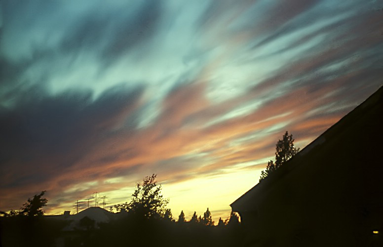 photo "Sunset Plumage" tags: landscape, abstract, sunset