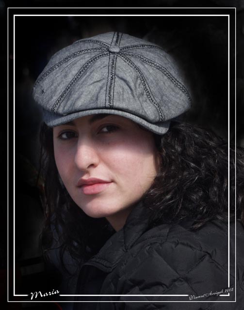 photo "Was it the Hat??" tags: portrait, woman