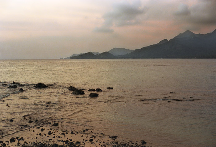 фото "Закат на  море" метки: путешествия, пейзаж, Азия, закат