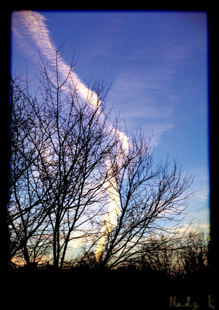 photo "Golden divorces of the peace sky.." tags: landscape, clouds