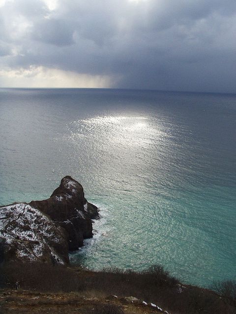 фото "Ray of light" метки: пейзаж, вода, закат