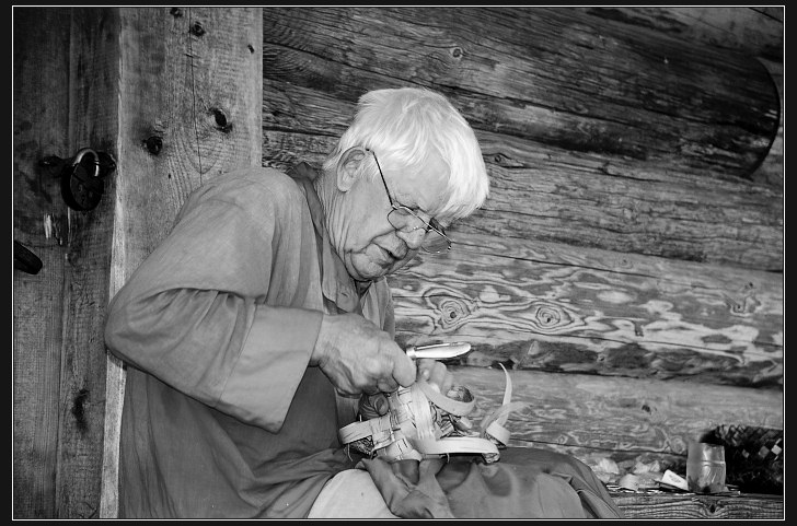 photo "Portrait of the master" tags: black&white, portrait, man