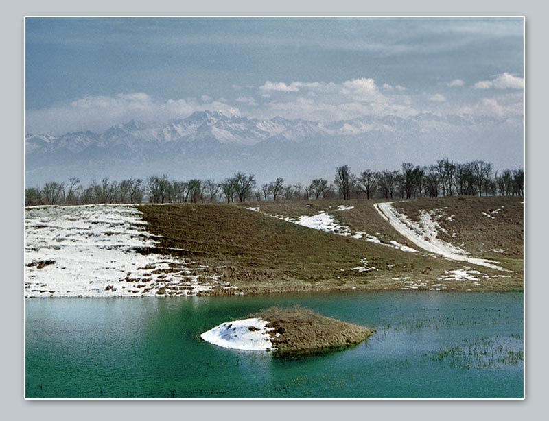 фото "Линия фронта" метки: пейзаж, весна, зима