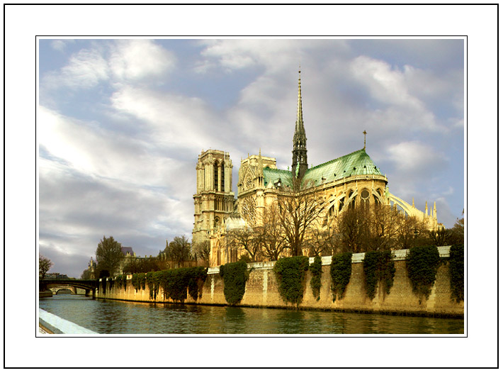 фото "Notre Dame. The "Rive gauche"" метки: архитектура, пейзаж, 
