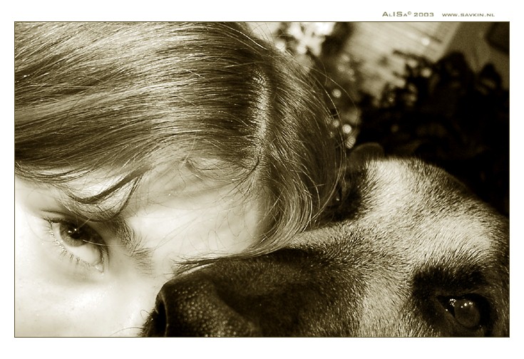 photo "about human beings and animals (1)" tags: portrait, genre, 