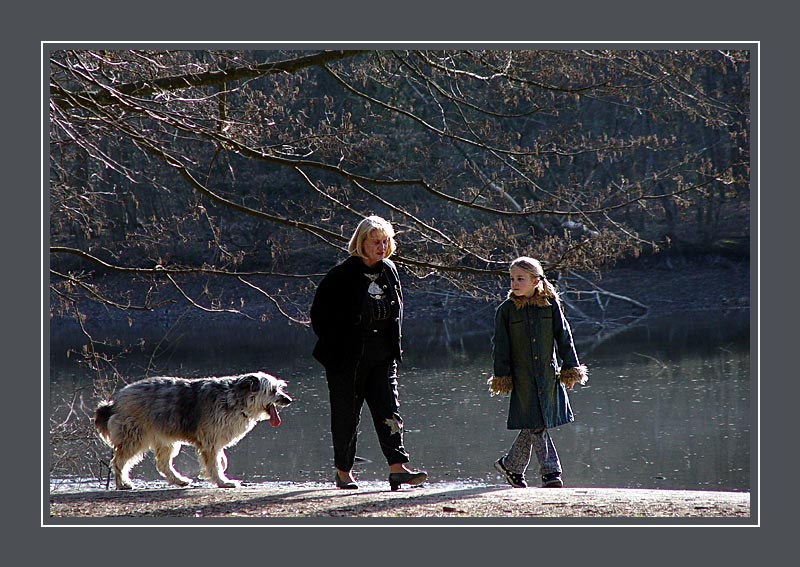 photo "Grandma, Chivas and me" tags: landscape, spring