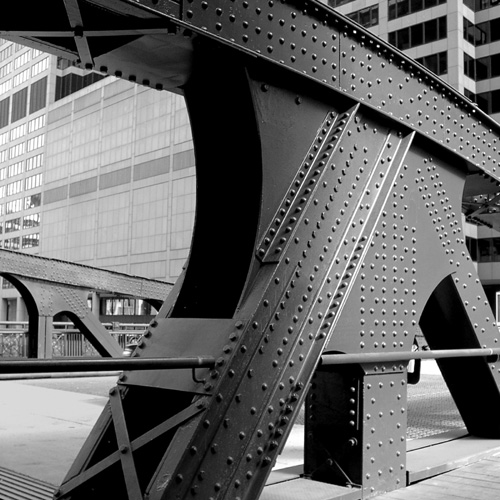 photo "Bridge" tags: black&white, 