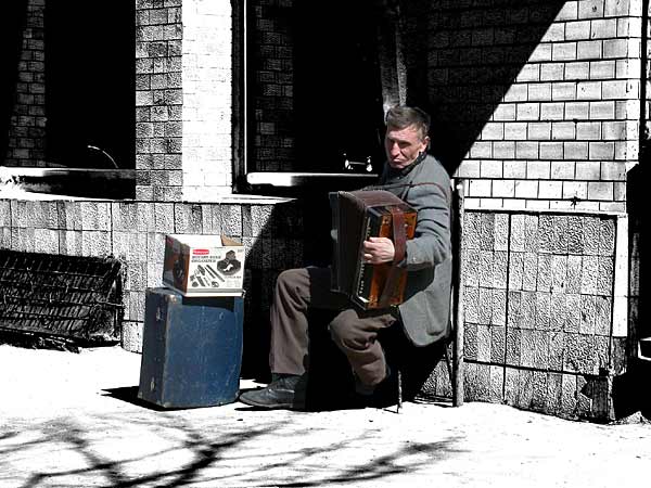 photo "Music of our streets. Accordion." tags: genre, 