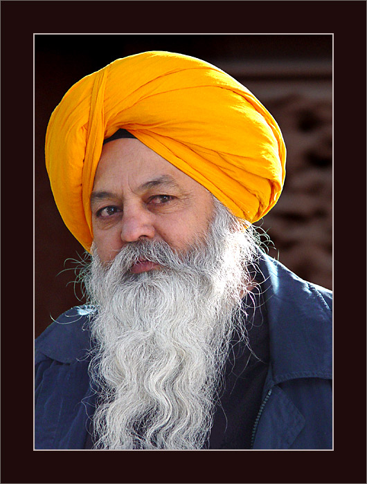 photo "A Sikh in Paris" tags: portrait, man