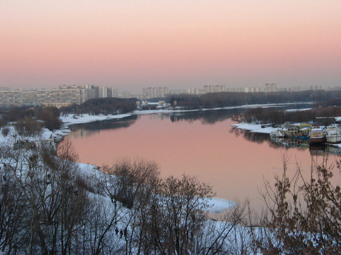 photo "Pink evening" tags: misc., architecture, landscape, 