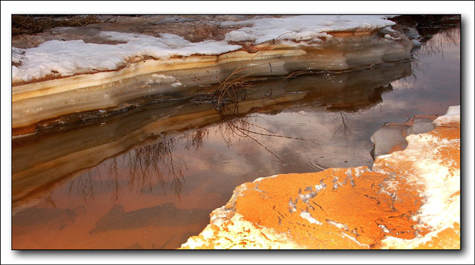 фото "Ржавая речка-2" метки: пейзаж, весна, вода