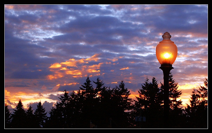 photo "Evening" tags: landscape, clouds, sunset