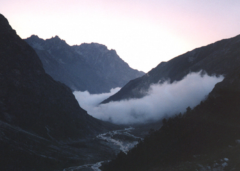 фото "Белая змея (2)" метки: пейзаж, горы, закат
