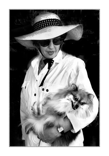 photo "Lady with a dog" tags: portrait, 