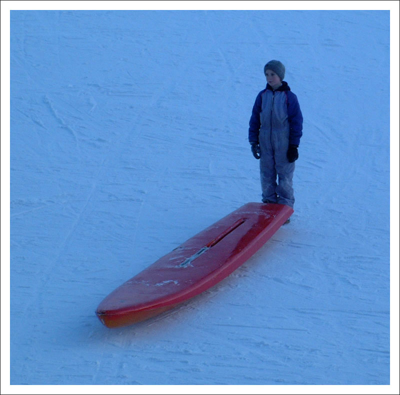 photo "Boy&Board" tags: landscape, sport, winter