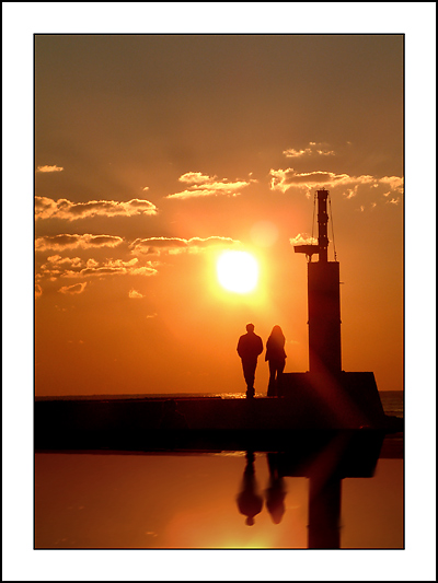 фото "romantic sunset" метки: фотомонтаж, 