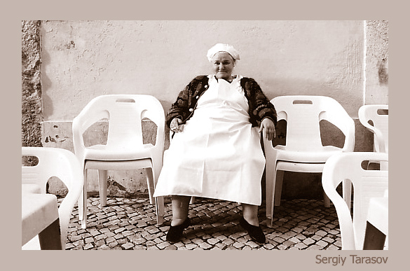 photo "Aunt Rouzi" tags: genre, black&white, 
