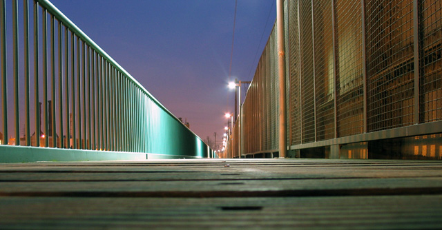 фото "night passerel" метки: пейзаж, архитектура, ночь