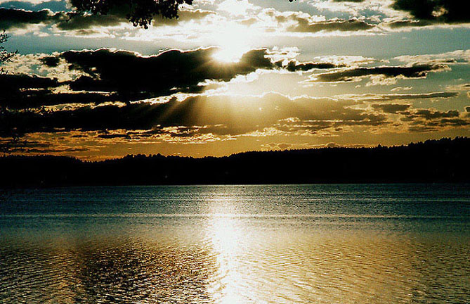 photo "Autumn Sunset" tags: landscape, sunset