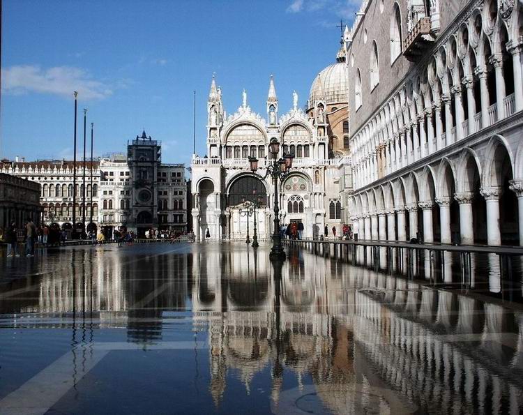 фото "Acqua Alta (Venice)" метки: путешествия, архитектура, пейзаж, Европа