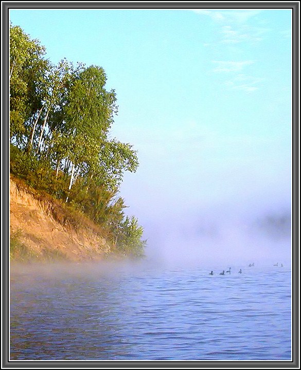 фото "Крутой яр" метки: пейзаж, вода