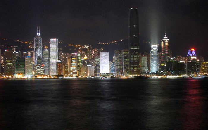 photo "Hong Kong by night" tags: travel, architecture, landscape, Asia