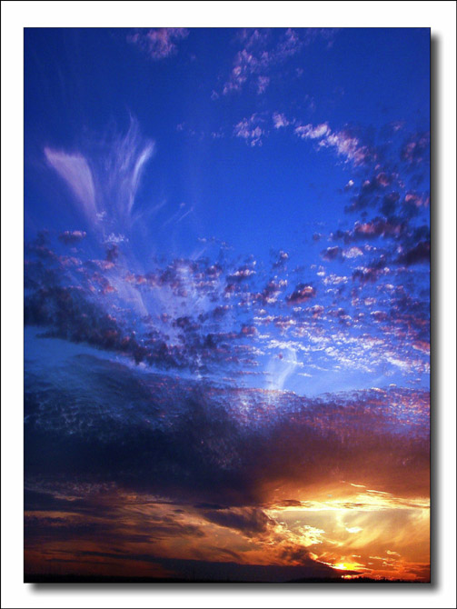 photo "Sunset-11" tags: landscape, clouds, sunset