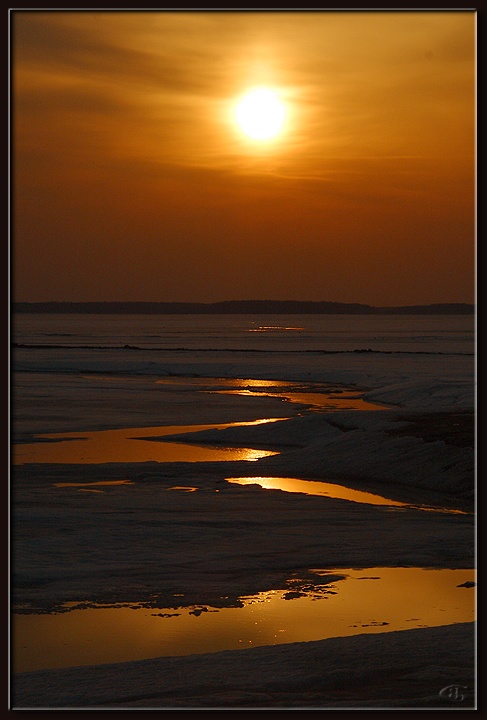 photo "Moscow Sea Sunset 1" tags: nature, 