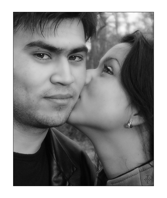 photo "A Kiss. One of" tags: portrait, genre, 