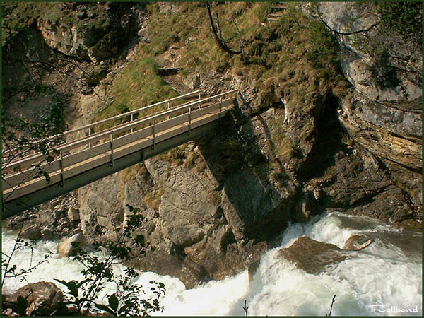 фото "Wasserfall in Alpen" метки: пейзаж, вода, горы
