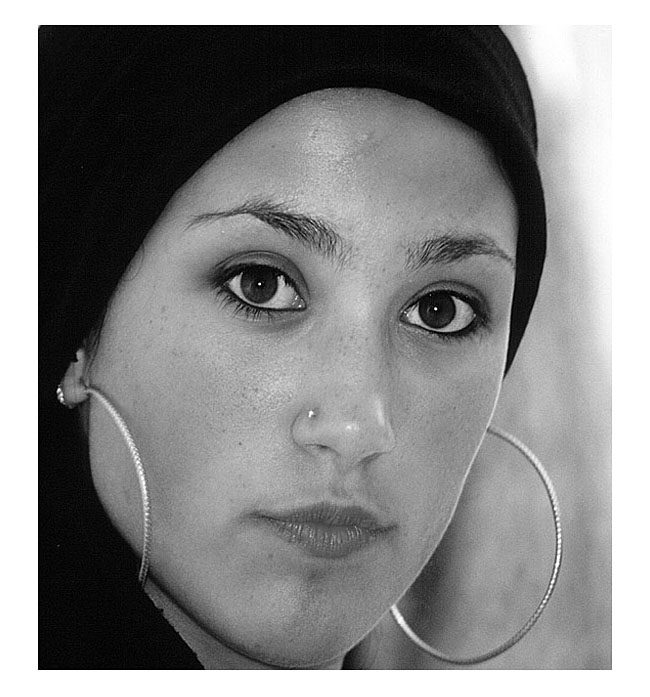 photo "Woman (2)" tags: portrait, black&white, woman