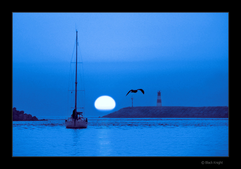 фото "Sailing in Blue" метки: пейзаж, вода, лето