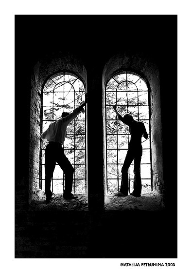 photo "Prisoners Of Life" tags: portrait, black&white, 