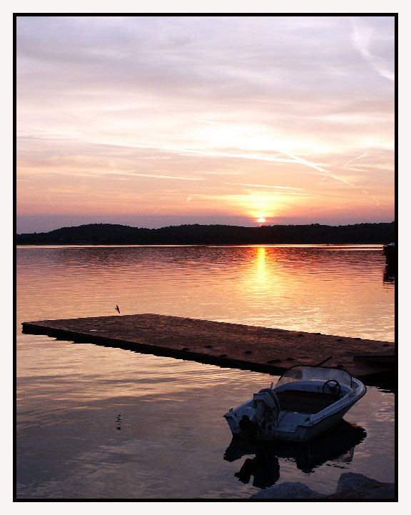 photo "Alone at the sea II" tags: landscape, nature, sunset