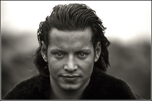 photo "-The Gazze-" tags: portrait, black&white, man