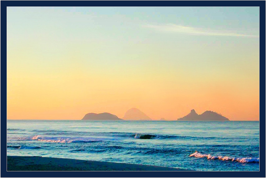фото "Three Islands Sunrise" метки: пейзаж, вода, закат