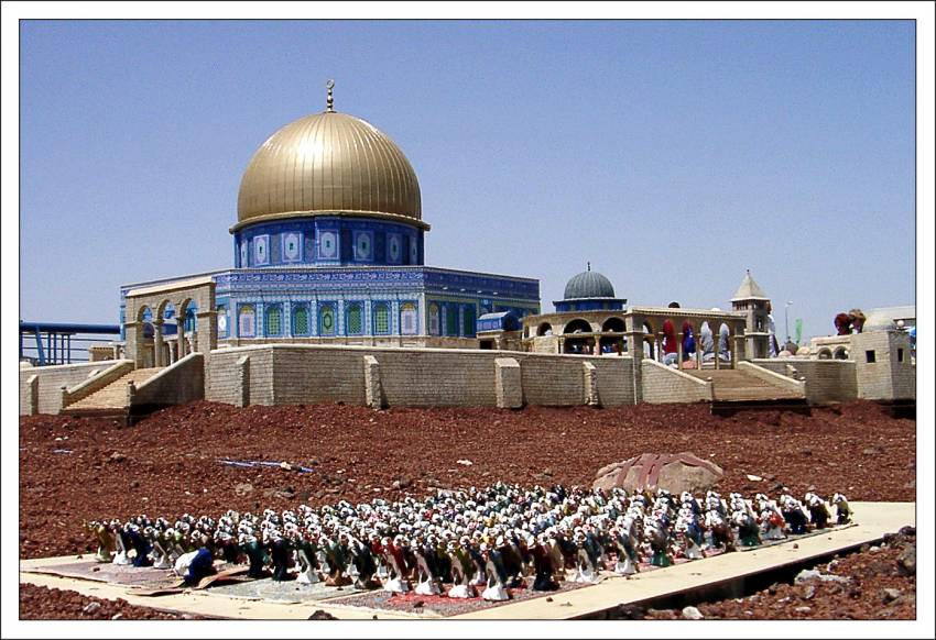 photo "A little life. A pray on Temple mount" tags: misc., 