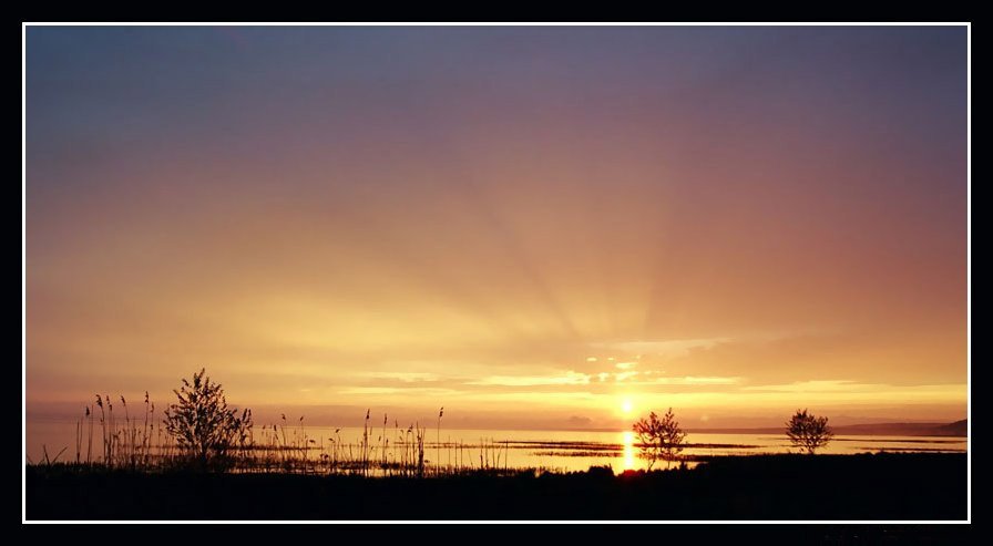photo "***" tags: landscape, sunset, water
