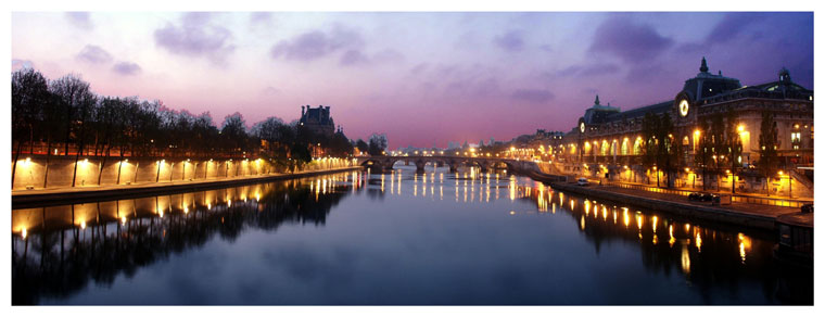 photo "Quit morning by the Seine - Paris" tags: architecture, landscape, 