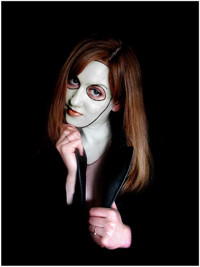 фото "mask02" метки: портрет, фотомонтаж, женщина